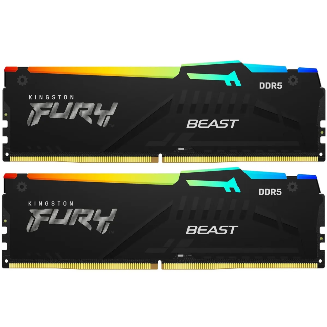 Память оперативная Kingston FURY Beast RGB XMP KF560C30BBAK2-16 Память оперативная Kingston FURY Beast RGB XMP KF560C30BBAK2-16