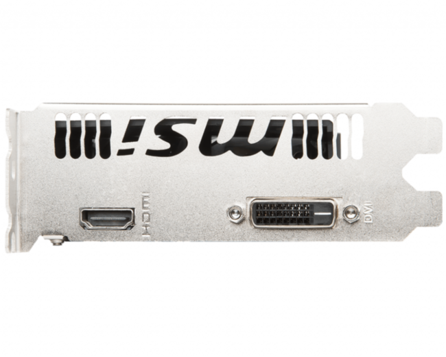 Видеокарта MSI GeForce GT 1030 AERO ITX 2GD4 OC Видеокарта MSI GeForce GT 1030 AERO ITX 2GD4 OC