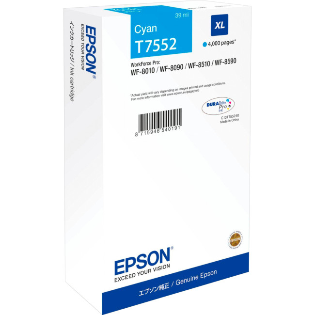 Картридж Epson C13T755240