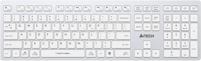 Клавиатура A4Tech FBX50C WHITE Клавиатура A4Tech FBX50C WHITE