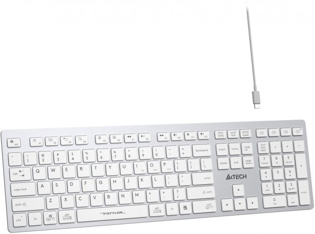 Клавиатура A4Tech FBX50C WHITE Клавиатура A4Tech FBX50C WHITE