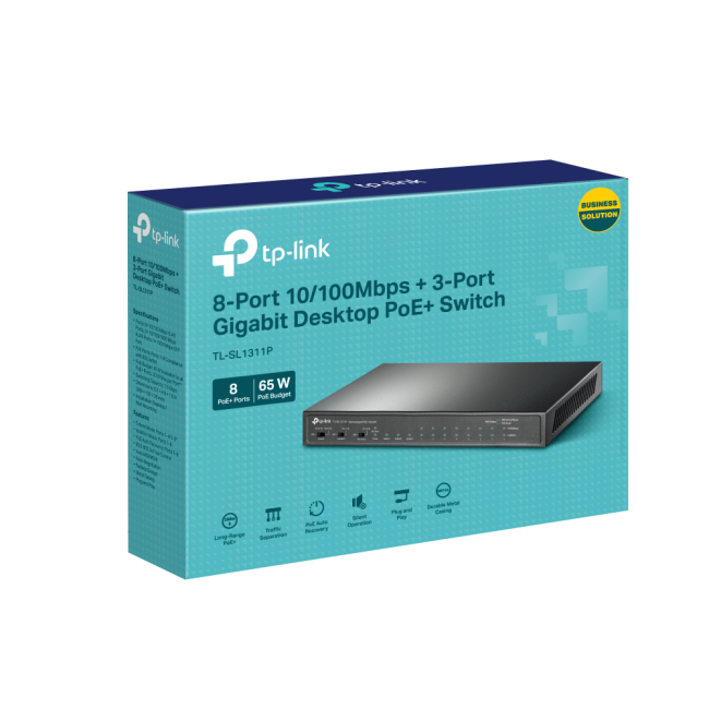 Коммутатор TP-Link TL-SL1311P Коммутатор TP-Link TL-SL1311P