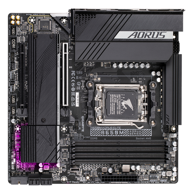 Материнская плата GIGABYTE B650M AORUS ELITE