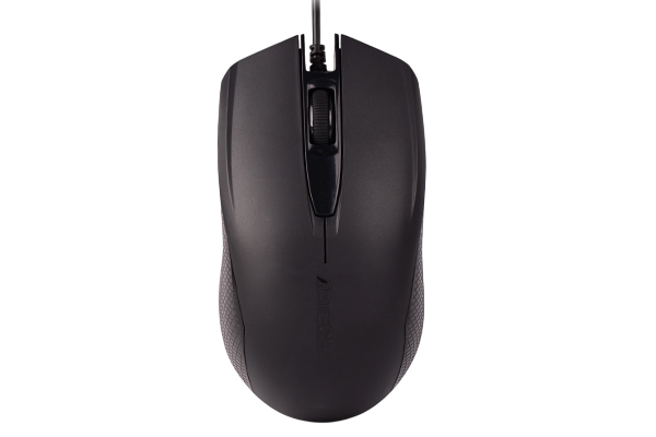 Мышь A4Tech OP-760 черный оптич. 1200dpi USB 3but A4Tech OP-760
