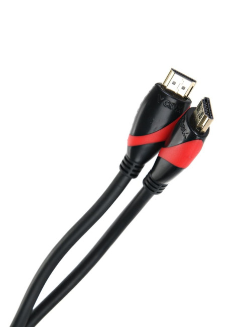 Кабель HDMI 19M/M ver. 2.0 black red, 3m VCOM <CG525-R-3.0> VCOM HDMI (m) - HDMI (m) 3м