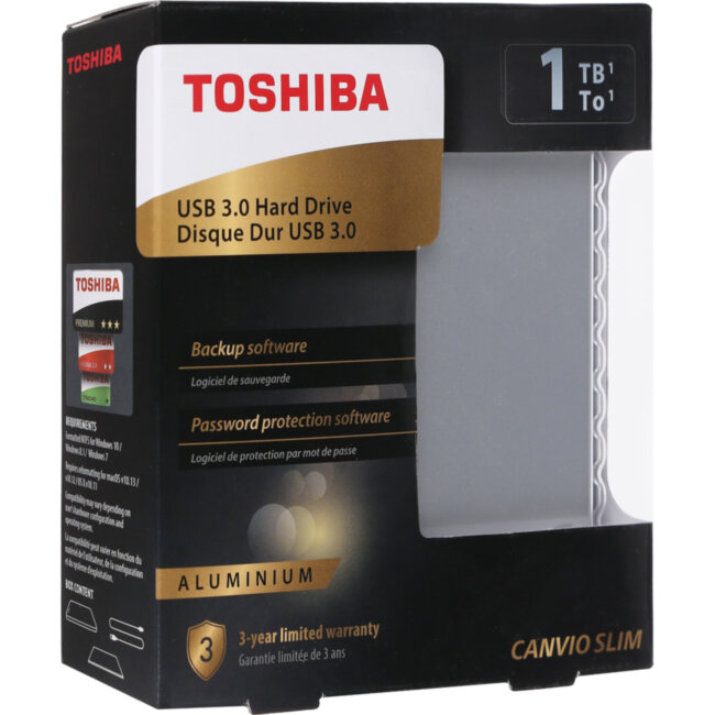 Внешние HDD и SSD Toshiba HDD 1TB HDTD310ES3DA Внешние HDD и SSD Toshiba HDD 1TB HDTD310ES3DA