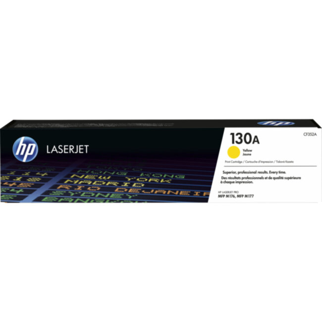 Тонер-картридж HP 130A Yellow LaserJet Toner Cartridge (CF352A)