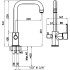 Смеситель RIVELATO Rivelato 9025203 topazio cromo