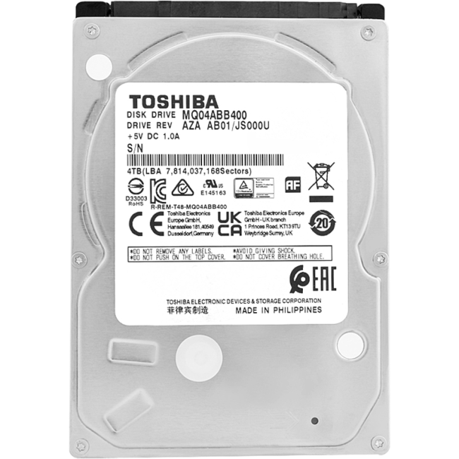 Жесткий диск Toshiba 4Tb (MQ04ABB400) Жесткий диск Toshiba 4Tb (MQ04ABB400)