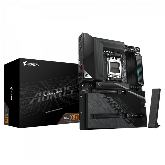 Материнская плата Gigabyte X870 A STEALTH Материнская плата Gigabyte X870 A STEALTH