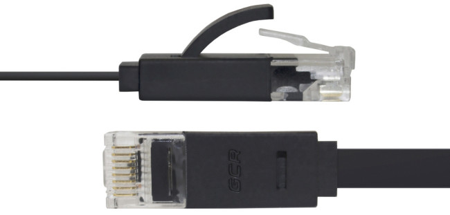 Greenconnect Кабель патч-корд UTP 6 кат. 0,15м. Greenconnect RJ45(m) - RJ45(m) Cat. 6 U/UTP PVC 0.15м чёрный