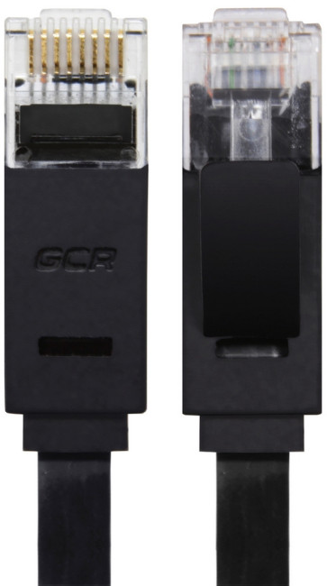Greenconnect Кабель патч-корд UTP 6 кат. 0,15м. Greenconnect RJ45(m) - RJ45(m) Cat. 6 U/UTP PVC 0.15м чёрный