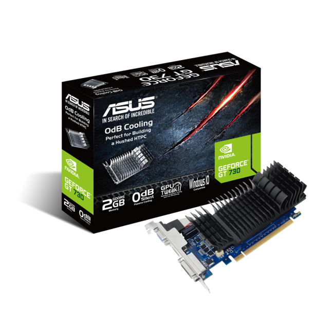 Видеокарта ASUS GT730-SL-2GD5-BRK Видеокарта ASUS GT730-SL-2GD5-BRK