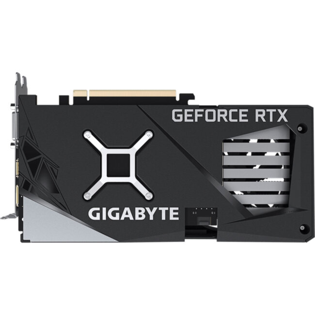 Видеокарта GeForce RTX 3050 WINDFORCE (GV-N3050WF2OC-8GD) Видеокарта GeForce RTX 3050 WINDFORCE (GV-N3050WF2OC-8GD)
