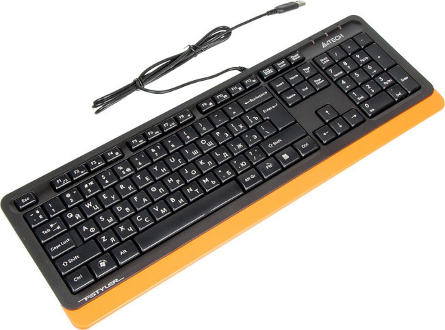 Клавиатура A4Tech FK10 ORANGE Клавиатура A4Tech FK10 ORANGE