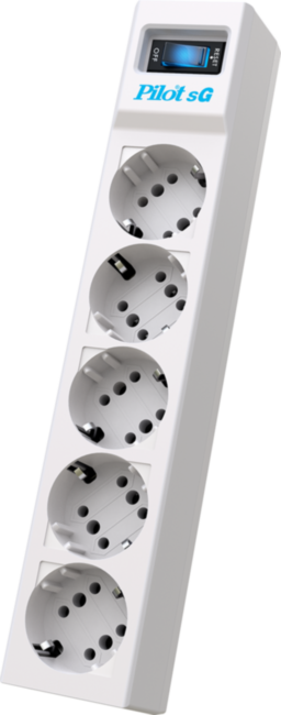 Сетевой фильтр ZIS Pilot sG (1.8 м, 5 розеток)