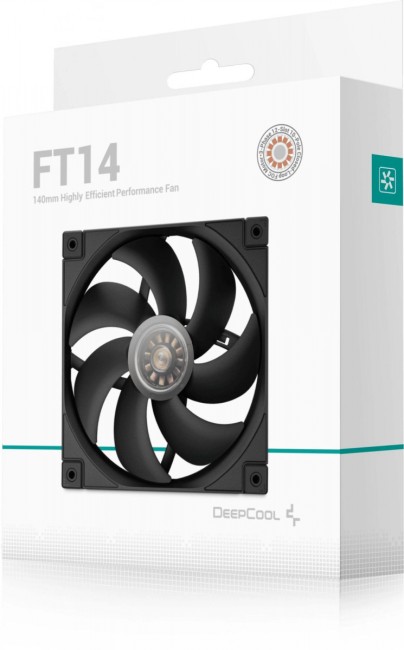 Вентилятор для корпуса Deepcool R-FT14-BKWPN1-G Вентилятор для корпуса Deepcool R-FT14-BKWPN1-G
