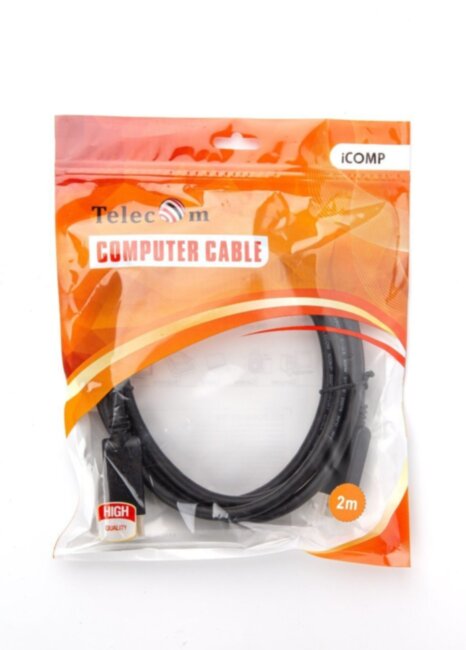 Кабель соединительный DP-DP 1.2V 4K@60Hz 2м, Telecom Pro <CG720-2M> Telecom DisplayPort (m)- DisplayPort (m) 2м Кабель соединительный DP-DP 1.2V 4K@60Hz 2м, Telecom Pro <CG720-2M> Telecom DisplayPort (m)- DisplayPort (m) 2м
