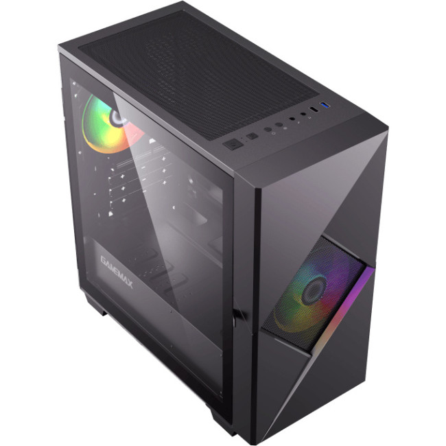 Компьютерный корпус, без блока питания mATX GameMax Cyclops BG Компьютерный корпус, без блока питания mATX GameMax Cyclops BG