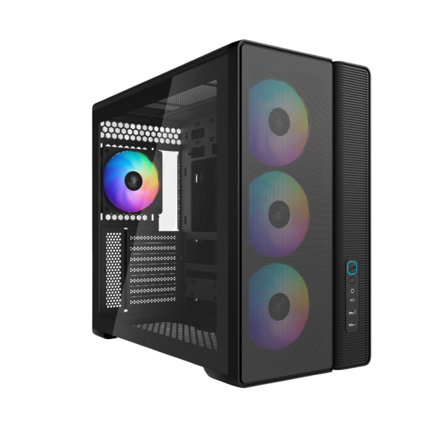 Корпус ПК без блока питания SAMA S50-BKAGA4X1-GL