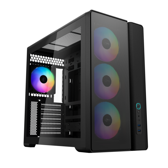 Корпус ПК без блока питания SAMA S50-BKAGA4X1-GL