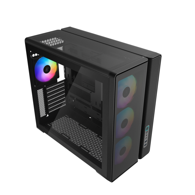 Корпус ПК без блока питания SAMA S50-BKAGA4X1-GL