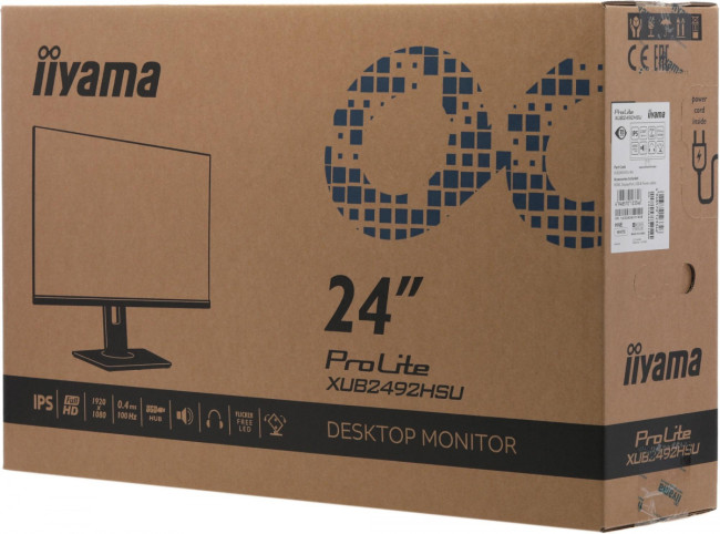 Монитор IIYAMA XUB2492HSU-W6 Монитор IIYAMA XUB2492HSU-W6