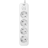 Cетевой фильтр AGNI плоский TP-FD4E-5m-white, 4 розетки Schuko, белый, кабель 5 метров, мощность нагрузки 4000 Вт, 16А, заземление, защита от короткого замыкания, сечение кабеля 3 х 1.5 кв.мм., размер 235x54x40 мм. AGNI TP-FD4E-5m-white Cетевой фильтр AGNI плоский TP-FD4E-5m-white, 4 розетки Schuko, белый, кабель 5 метров, мощность нагрузки 4000 Вт, 16А, заземление, защита от короткого замыкания, сечение кабеля 3 х 1.5 кв.мм., размер 235x54x40 мм. AGNI TP-FD4E-5m-white