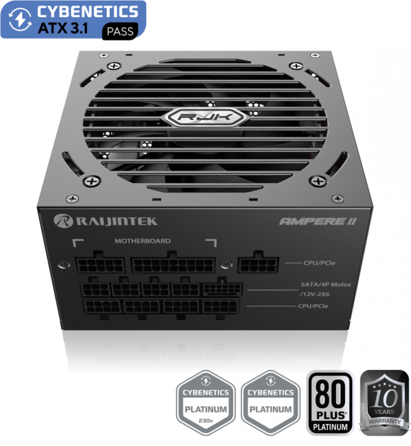 Блоки питания Raijintek AMPERE II 1200 0R30B00039 Блоки питания Raijintek AMPERE II 1200 0R30B00039