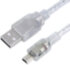 Greenconnect Кабель 1.5m USB 2.0, AM/mini 5P, прозрачный, ферритовое кольцо, 28/28 AWG, экран, армированный, морозостойкий, GCR-UM1M5P-BB2S-1.5m, экран, армированный, морозостойкий Greenconnect USB 2.0 Type-AM - miniUSB 1.5м