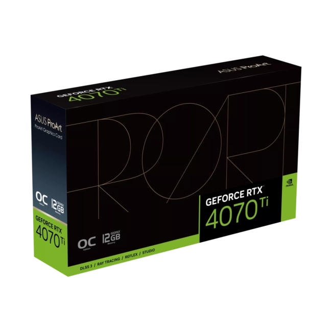 Видеокарта PROART-RTX4070TI-O12G (90YV0J30-M0NA00) Видеокарта PROART-RTX4070TI-O12G (90YV0J30-M0NA00)