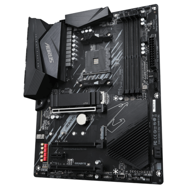 Материнская плата Gigabyte B550 AORUS Elite V2 Материнская плата Gigabyte B550 AORUS Elite V2