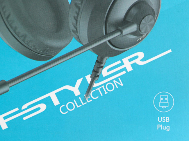 Наушники с микрофоном A4Tech FH100U (STONE BLACK) Наушники с микрофоном A4Tech FH100U (STONE BLACK)