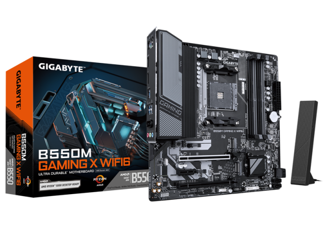Материнская плата GIGABYTE B550M GAMING X WIFI6