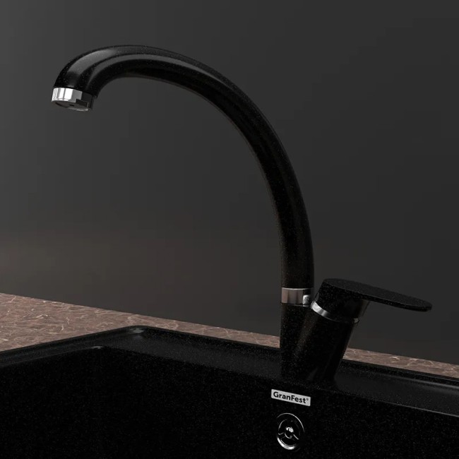 Смеситель GRANFEST GranFest 3323 black Смеситель GRANFEST GranFest 3323 black