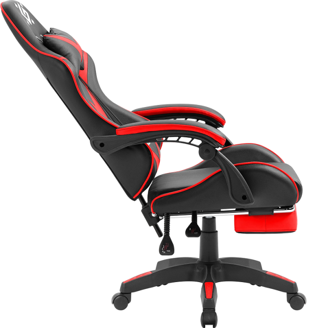 Defender Игровое кресло Minion Чер/Крас,класс 4,PU,подножка Defender 64325 Defender Игровое кресло Minion Чер/Крас,класс 4,PU,подножка Defender 64325