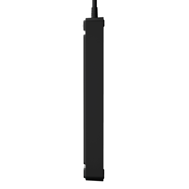 Сетевой фильтр AGNI плоский TP-FS5E-5m-black, 5 розеток Schuko, чёрный, кабель 5 метров, мощность нагрузки 4000 Вт, 16А, заземление, защита от короткого замыкания, сечение кабеля 3 х 1.5 кв.мм., размер 324x59x39 мм. AGNI TP-FS5E-5m-black Сетевой фильтр AGNI плоский TP-FS5E-5m-black, 5 розеток Schuko, чёрный, кабель 5 метров, мощность нагрузки 4000 Вт, 16А, заземление, защита от короткого замыкания, сечение кабеля 3 х 1.5 кв.мм., размер 324x59x39 мм. AGNI TP-FS5E-5m-black