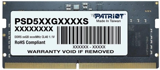 Модули памяти для ноутбука Patriot PSD58G560041S Модули памяти для ноутбука Patriot PSD58G560041S