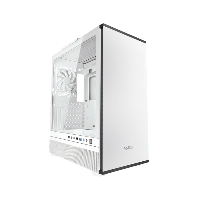 Корпус без блока питания PcCooler  IE200 WH