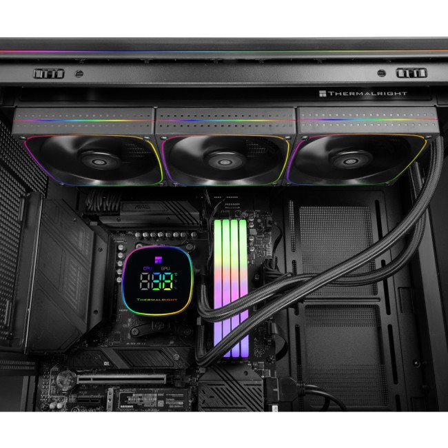 Система жидкостного охлаждения Thermalright Frozen Horizon 360 Digital Black Система жидкостного охлаждения Thermalright Frozen Horizon 360 Digital Black