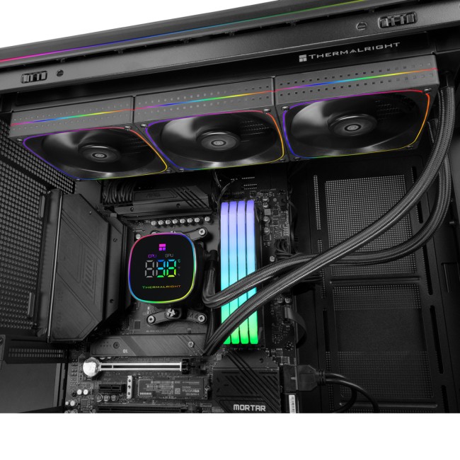 Система жидкостного охлаждения Thermalright Frozen Horizon 360 Digital Black Система жидкостного охлаждения Thermalright Frozen Horizon 360 Digital Black