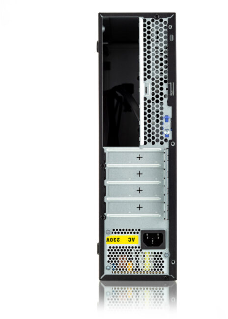 Корпус с блоком питания 300Вт. Foxline FL-1001-TFX300S