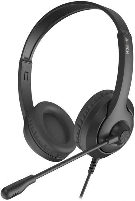 Наушники с микрофоном A4Tech FH100I (STONE BLACK) Наушники с микрофоном A4Tech FH100I (STONE BLACK)