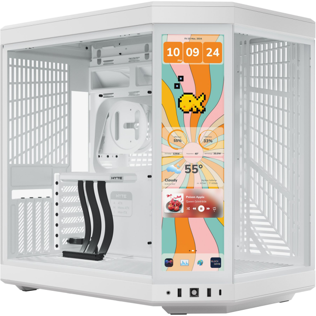 Корпус без блока питания HYTE Y70 Touch Infinite (CS-HYTE-Y70TTI-WW) Корпус без блока питания HYTE Y70 Touch Infinite (CS-HYTE-Y70TTI-WW)