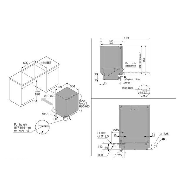 Встраиваемая посудомоечная машина ASKO ASKO DFI545N