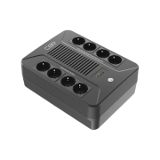 Линейно-интерактивный ИБП в плоском корпусе "Brick" CBR UPS-OFB-101E-650