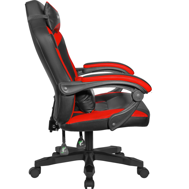 Defender Игровое кресло Master Черный/Красный,полиуретан,50мм Defender 64359 Defender Игровое кресло Master Черный/Красный,полиуретан,50мм Defender 64359