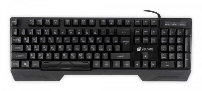 Клавиатура Oklick 709G черный USB for gamer LED (1788144) Oklick 1788144 Клавиатура Oklick 709G черный USB for gamer LED (1788144) Oklick 1788144