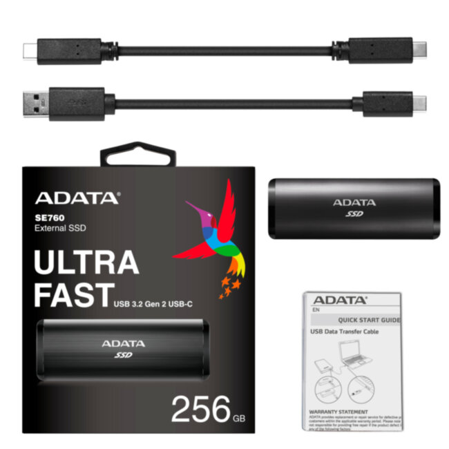 Твердотельный накопитель ADATA SE760