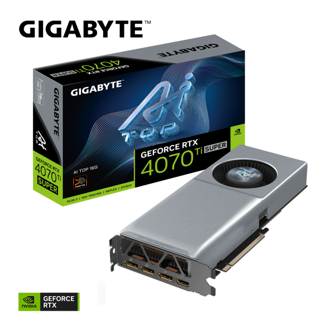Видеокарта GIGABYTE GV-N407TSAI TOP-16GD Видеокарта GIGABYTE GV-N407TSAI TOP-16GD